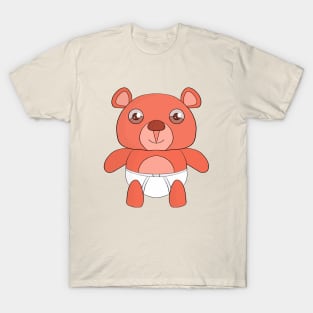 Teddy bear wearing underwear T-Shirt